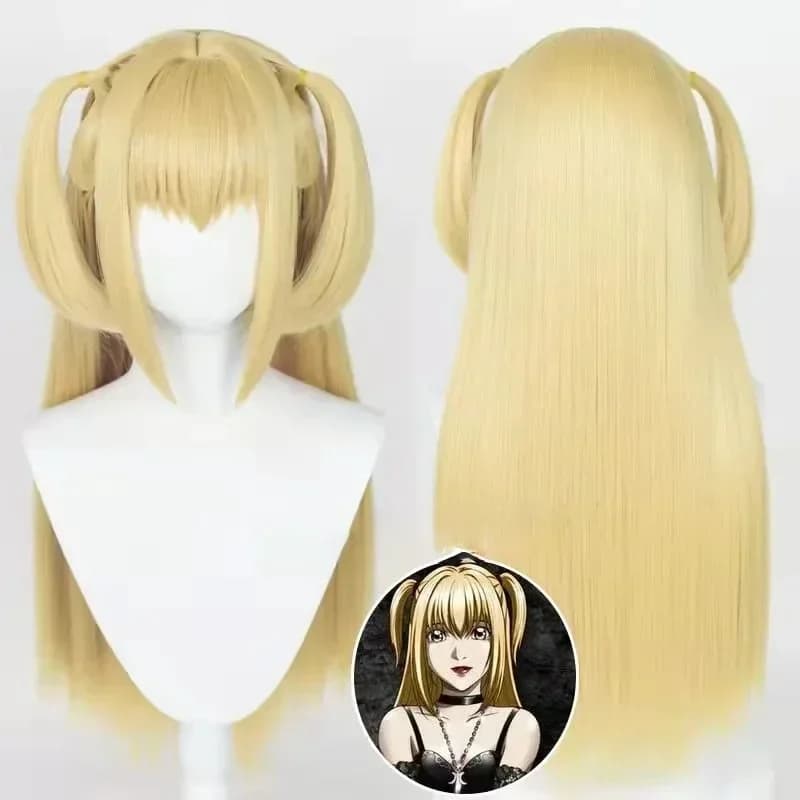 Misa Amane Cosplay Costume Note de mort Cos simili cuir robe Sexy perruque bas collier uniforme tenu