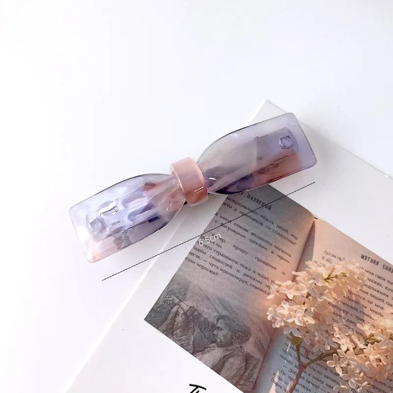 Pinces à cheveux Vintage en acétate pour filles, élégantes et simples, barrettes pour femmes, access