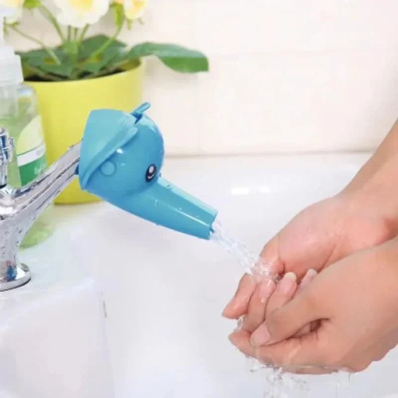 Extension de robinet Animal pour enfants, requin, canard jaune, éléphant, extension de robinet de la