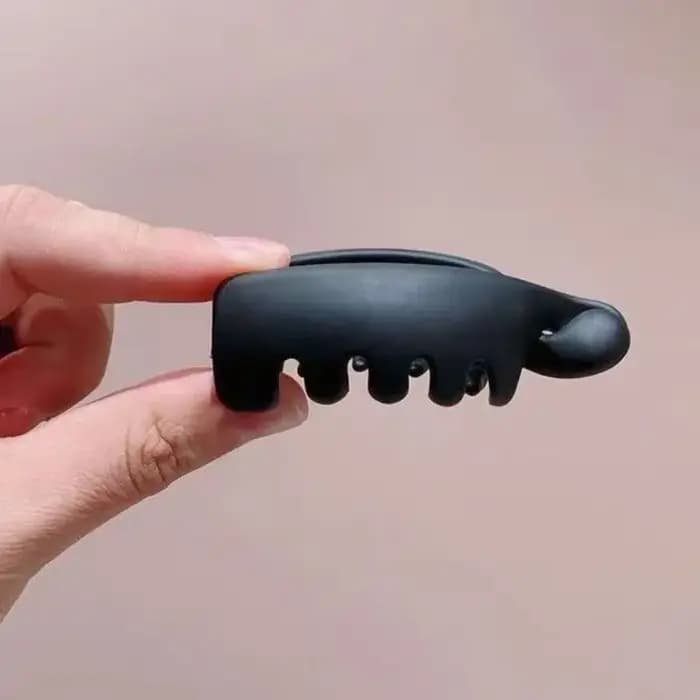 Pince à cheveux en forme de banane pour femmes, pince à queue de cheval haute antidérapante, pince à