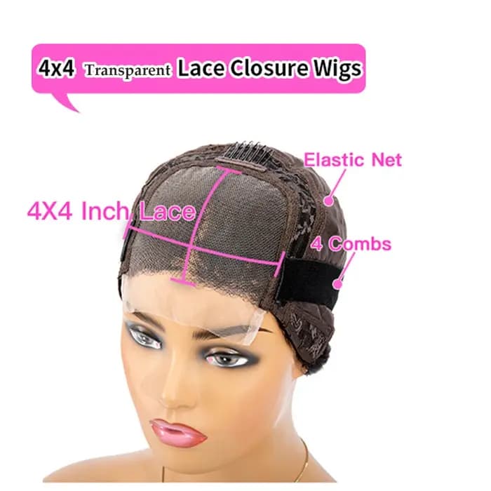 Perruques Lace Front en Cheveux Humains Pré-Pluckées, Nœuds Blanchis, Mèches Blond Clair, Perruques