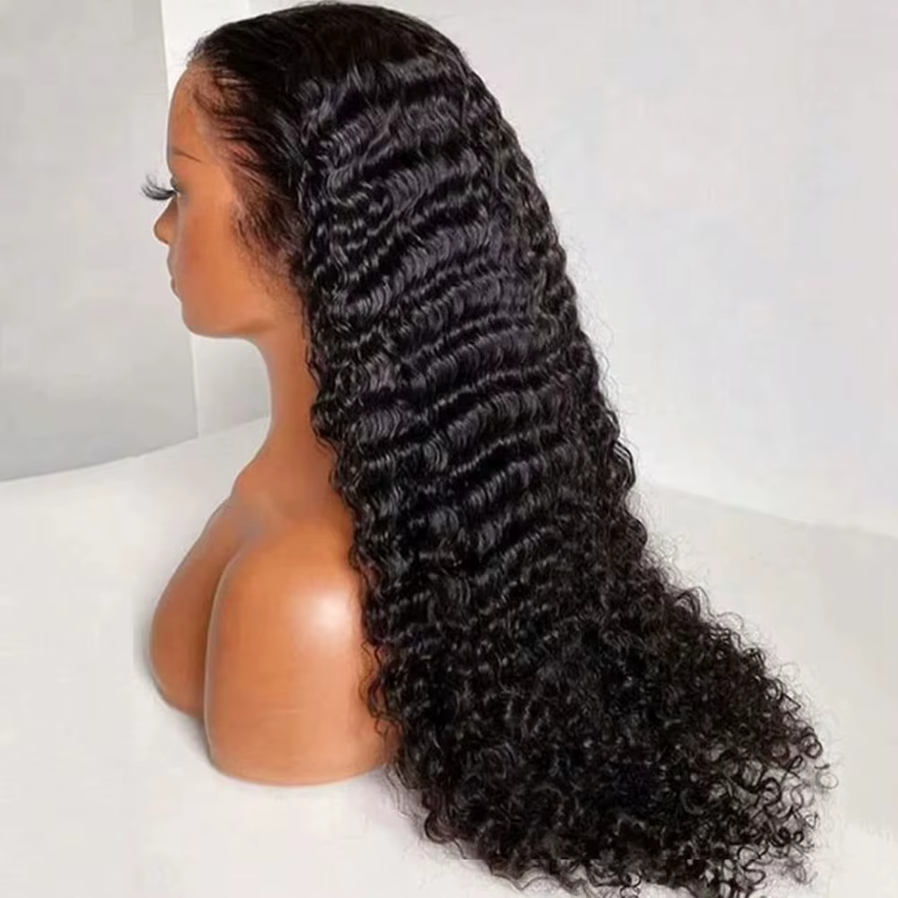 250 densité vague d'eau 13x4 HD dentelle avant perruques de cheveux humains 360 pré plumé 13x6 13x4