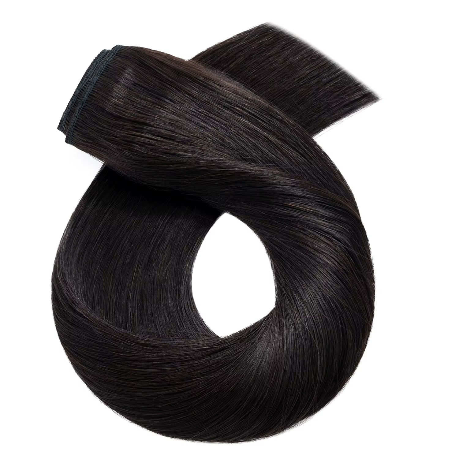 Clip dans les Extensions de cheveux humains 1 pièce 5 Clips 3/4 pince pleine tête sur Extension de c