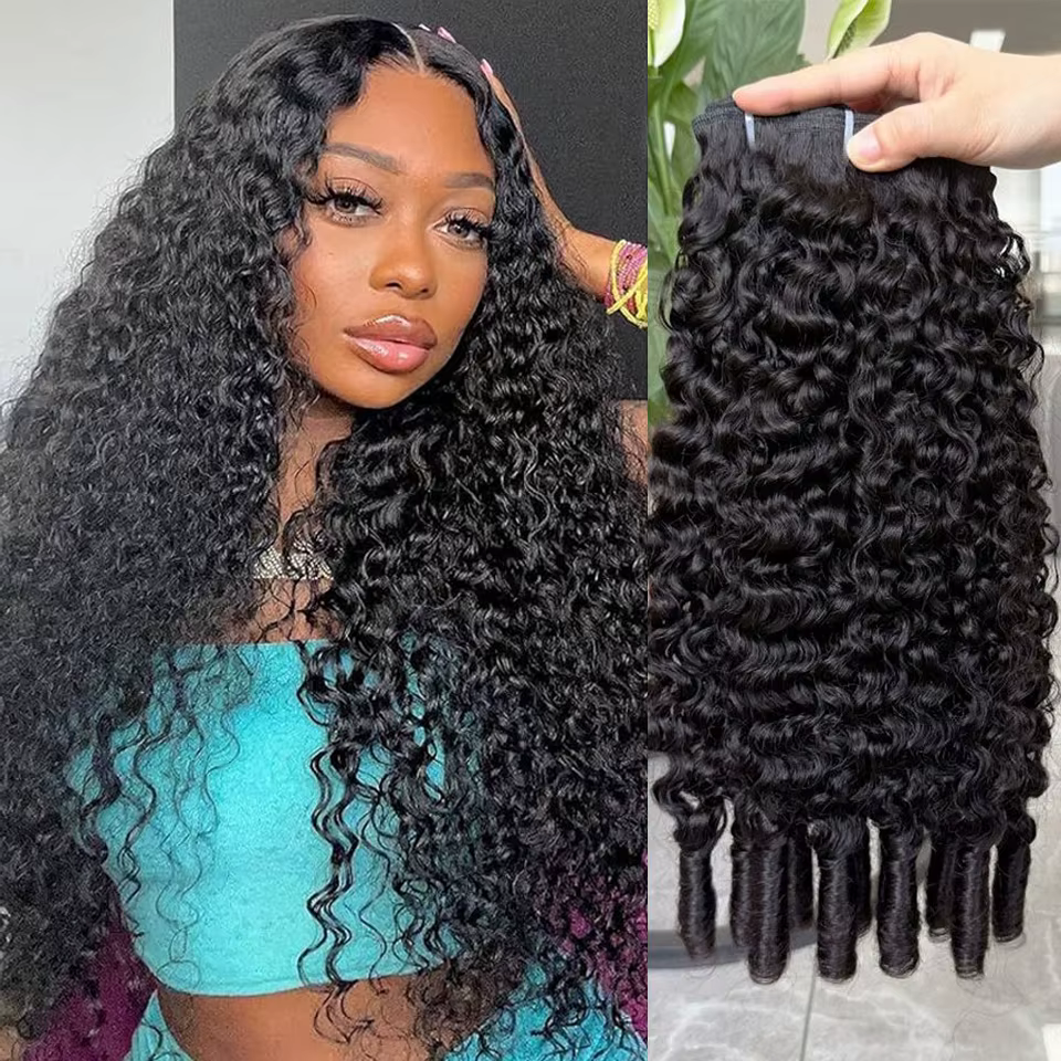 Extensions de cheveux humains bouclés birmans 15A, qualité supérieure, 28 pouces, tissage de cheveux