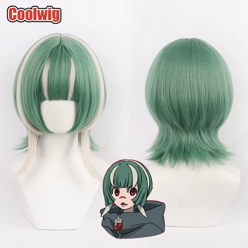 Coolwig cheveux synthétiques Guita Hebby Fantasia Cosplay perruques Gachiakuta Guita Hebby Fantasia