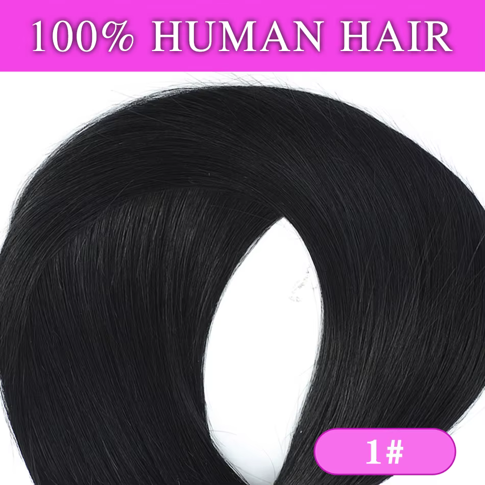120G Halo Extensions de cheveux 100% cheveux humains fil caché pince dans les cheveux Ombre brun lig