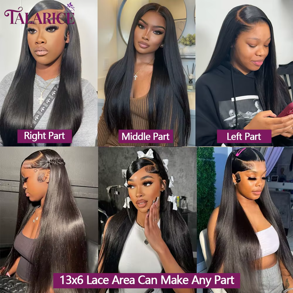 220 Densité 13X6 HD Dentelle Frontale Perruques Cheveux Humains 100% Cheveux Humains Perruques 30 Po