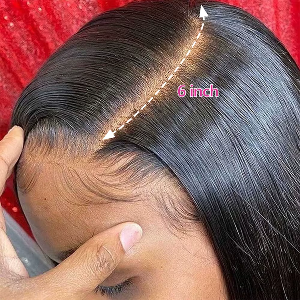 12A paquets de cheveux humains droits et fermeture 2x6 paquets d'armure de cheveux bruts brésiliens