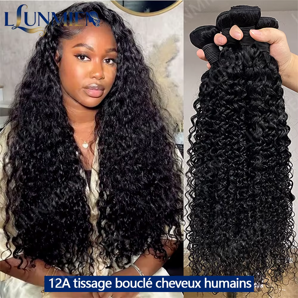 Tissage Cheveux Humains,Bundles Human Hair Extensions Cheveux,Meche Cheveux à Tresser,Tissage Bresil