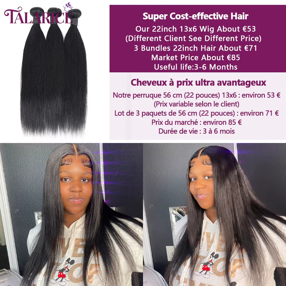 220 Densité 13X6 HD Dentelle Frontale Perruques Cheveux Humains 100% Cheveux Humains Perruques 30 Po