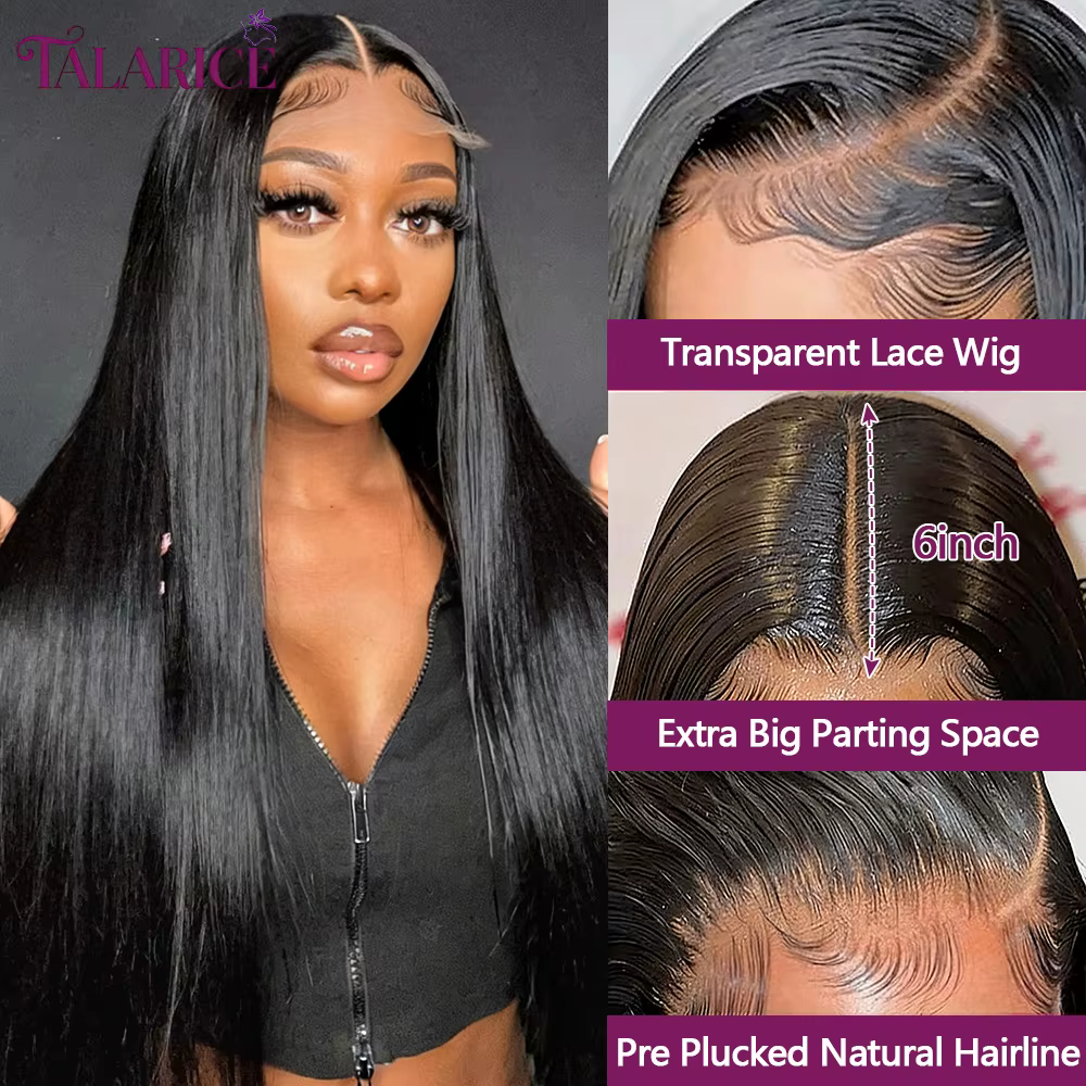 220 Densité 13X6 HD Dentelle Frontale Perruques Cheveux Humains 100% Cheveux Humains Perruques 30 Po