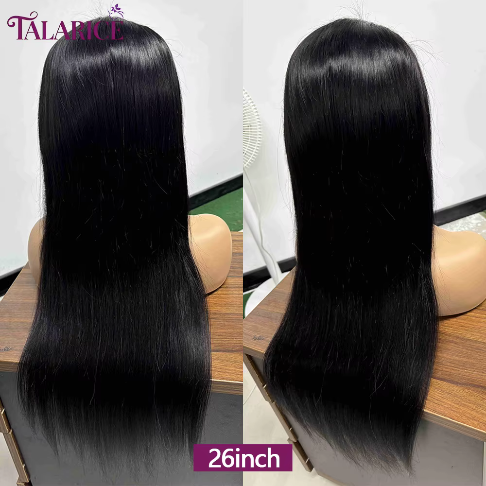 220 Densité 13X6 HD Dentelle Frontale Perruques Cheveux Humains 100% Cheveux Humains Perruques 30 Po