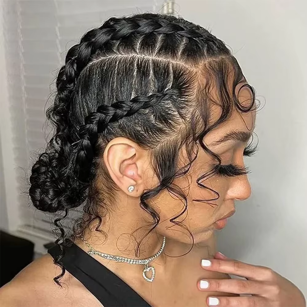 Perruques Full Lace en cheveux humains pour femmes, perruque brésilienne lisse HD Full Lace Frontal,