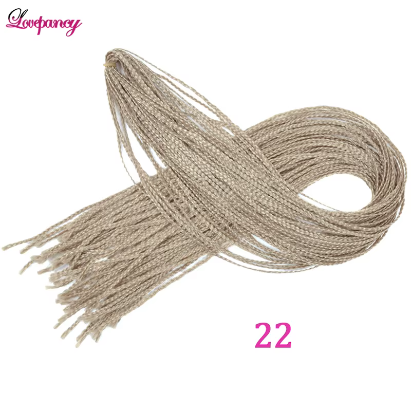 Zizi-Tresses Synthétiques au Crochet pour Femme, Boîte, Extensions de Cheveux, Vert, Marron, Long, D