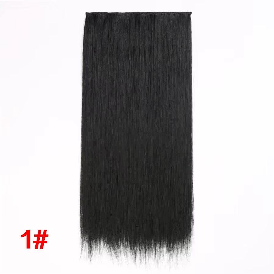 Alileader pince synthétique dans l'extension de cheveux brun pince synthétique dans l'extension de c