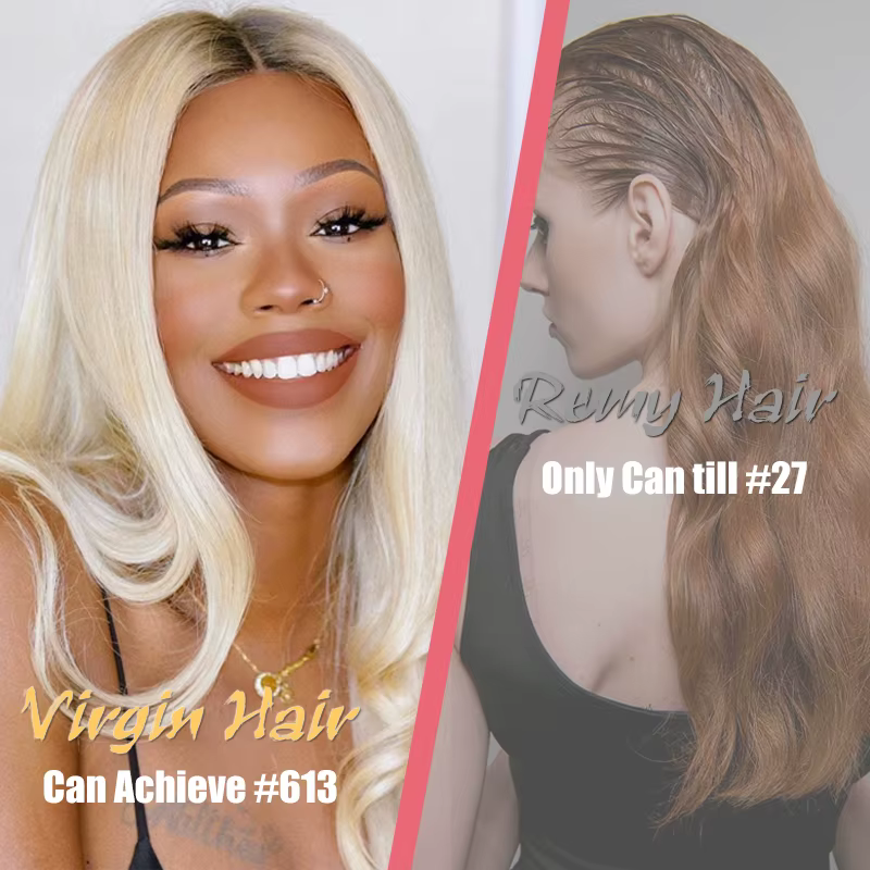 Tissage en lot brésilien naturel vierge brut 100%-ALI QUEEN HAIR, adt wave, 10 à 30 pouces, extensio