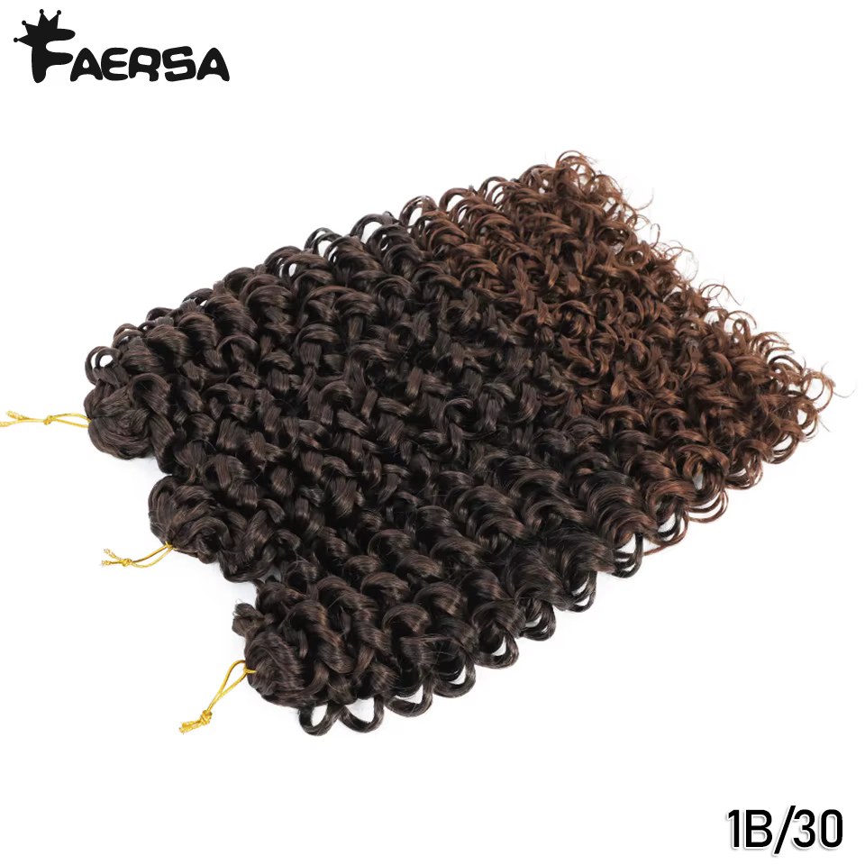 Crochet cheveux Afro boucles tressage Extension de cheveux synthétique africain tressé cheveux pour