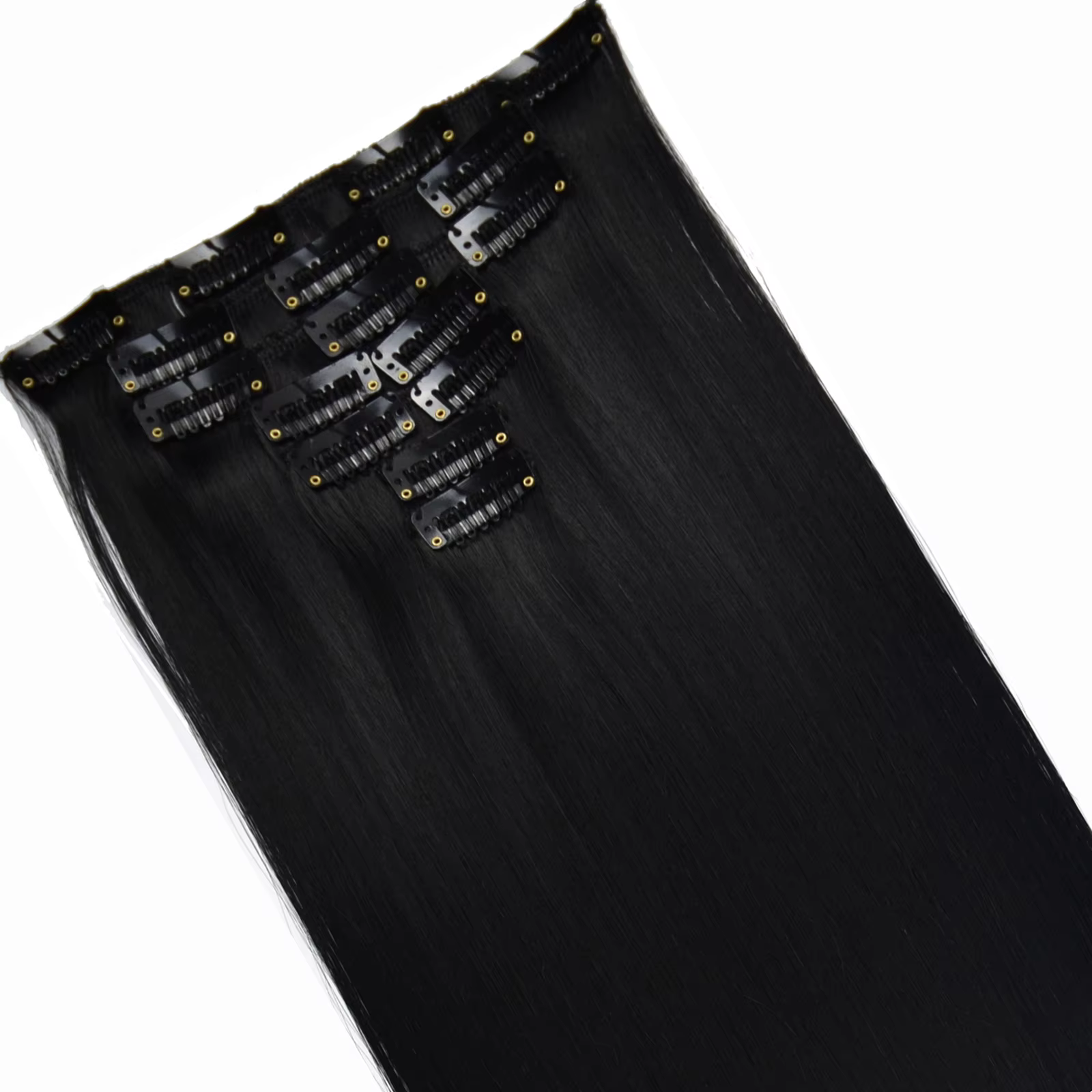 TOPREETY résistant à la chaleur B5 fibre synthétique 130gr pince droite dans les Extensions de cheve