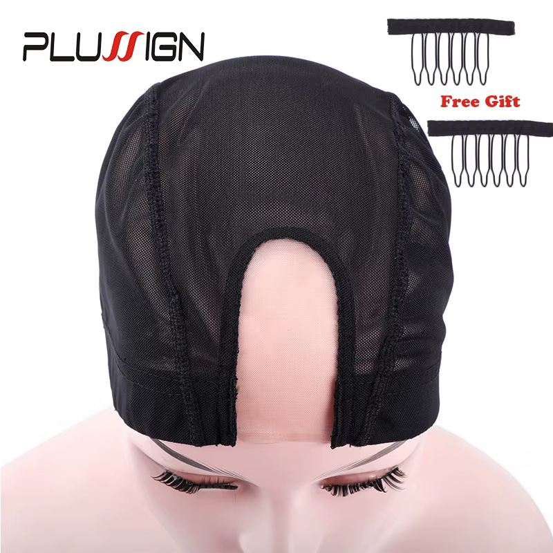 Plussign – bonnets de perruque pour la fabrication de perruques, 1 pièce, bonnet de perruque ventilé