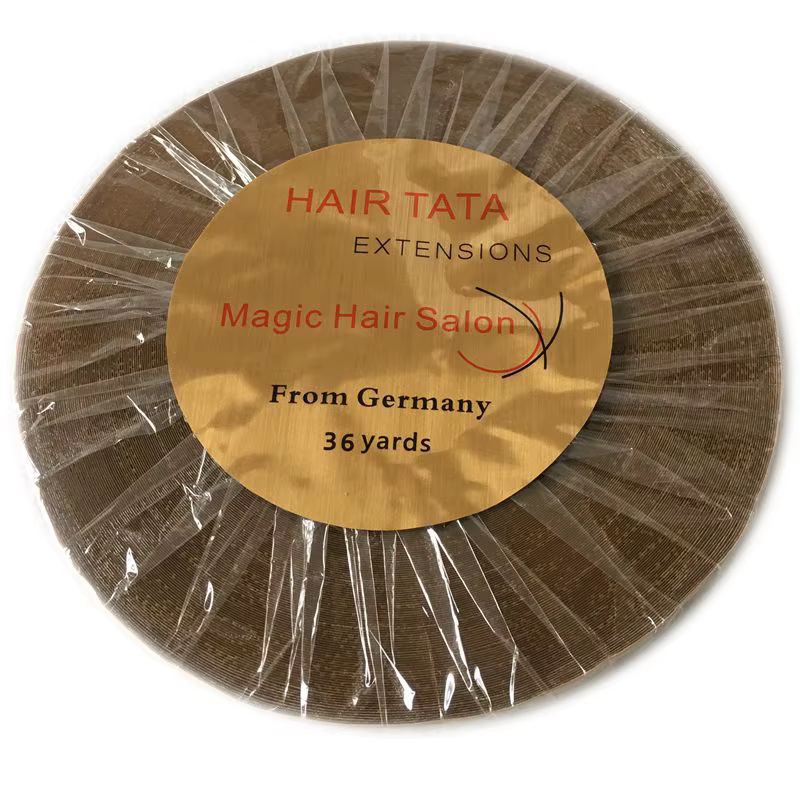 1 rouleau 36 yards de largeur 1cm ruban adhésif Double face pour extensions de cheveux TATA ruban de