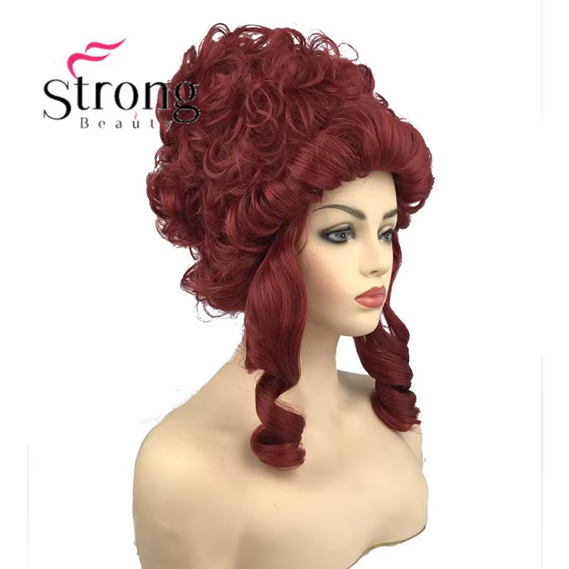 StrongBeauty – perruque Marie-Antoinette pour femmes, perruques synthétiques de Cosplay
