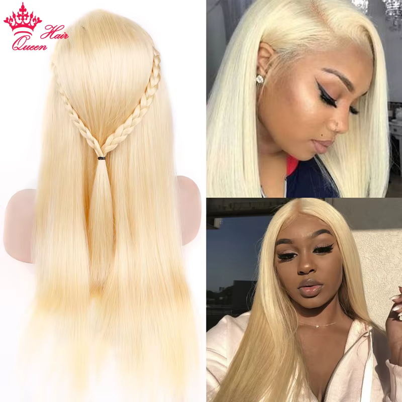Real HD Lace 613 Blonde 13x6 13x4 Lace Full Frontal HD 5x5 Closure Wig Invisible Melt Skin Lace 100%