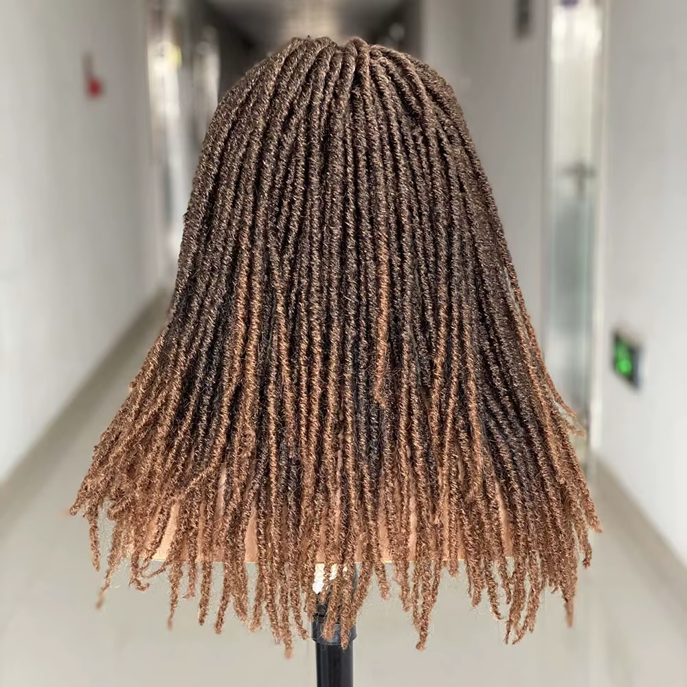 Perruque de Cosplay Dreadlock synthétique, bandeau tressé au Crochet, résistant à la chaleur, perruq