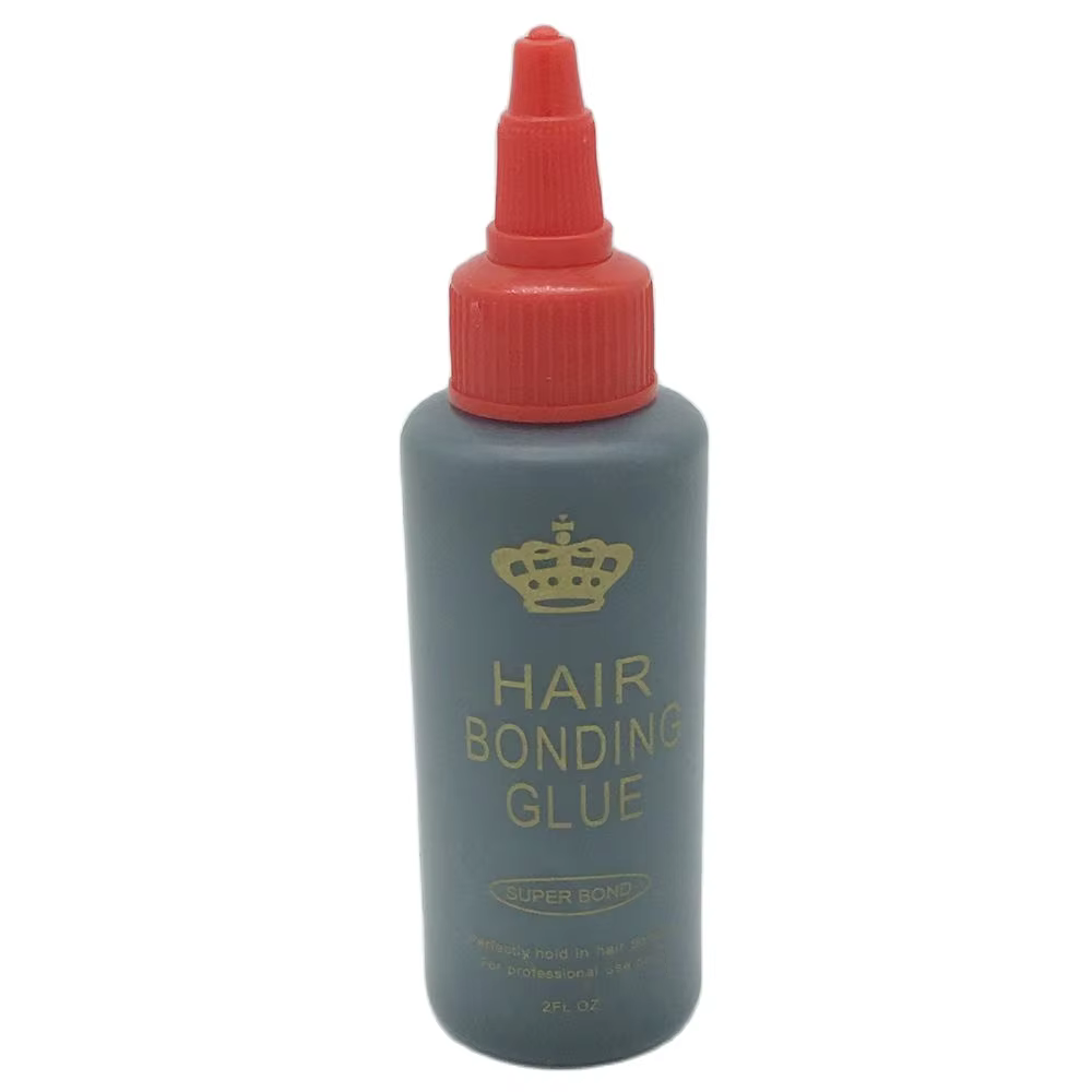 2 Oz 60 ml colle de liaison de trame de cheveux noirs liaison de tissage de cheveux