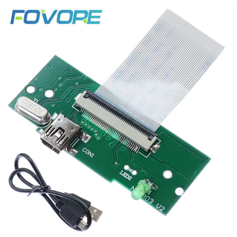 Adaptateur ZIF vers USB 1.8, 1.8 pouces, 40 broches, SSD, USB 2.0