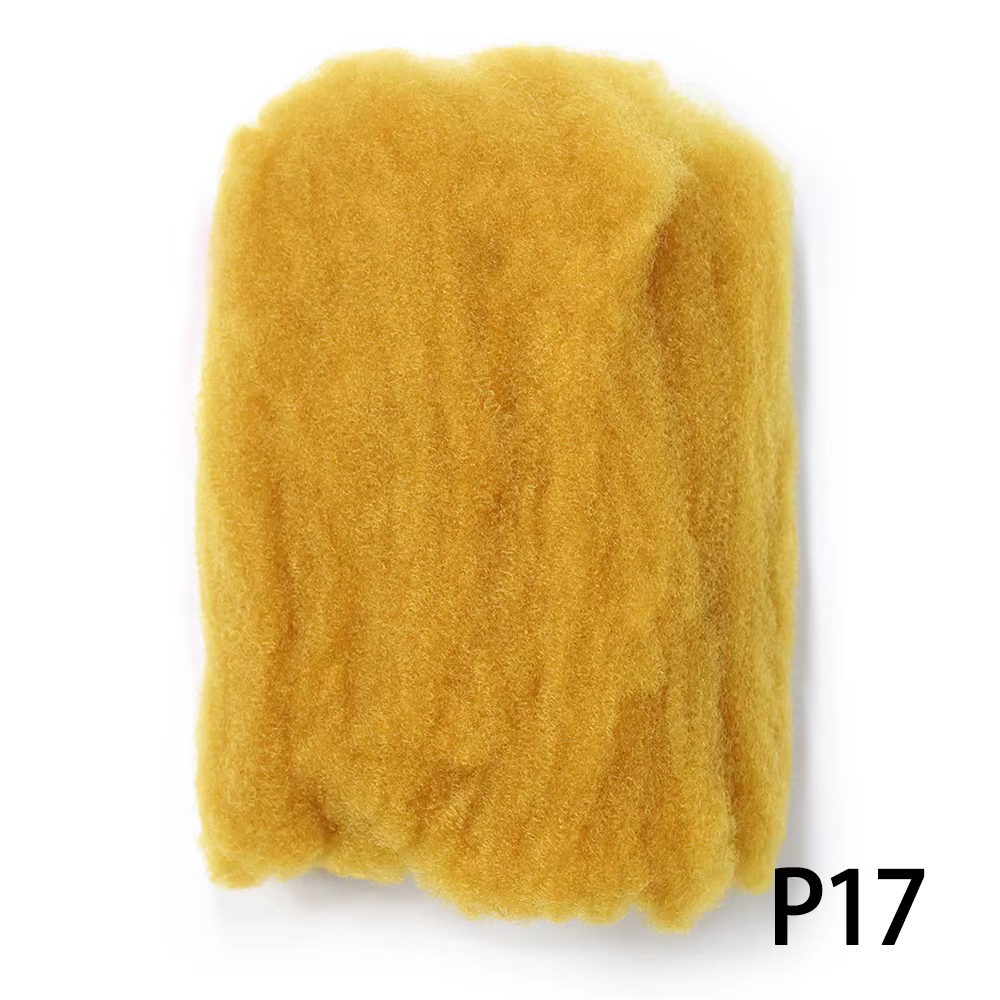 Extensions capillaires synthétiques Afro crépues et bouclées, pour bricolage, bons présages, Cosplay