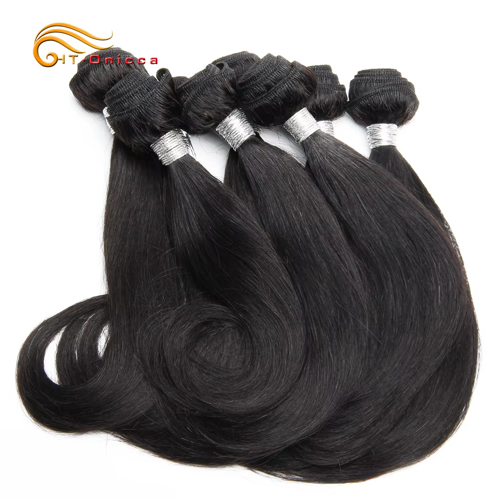 Htonicca cheveux bouclés produits 20 g/pc brésilien Remy cheveux humains 8 paquets Extension de chev