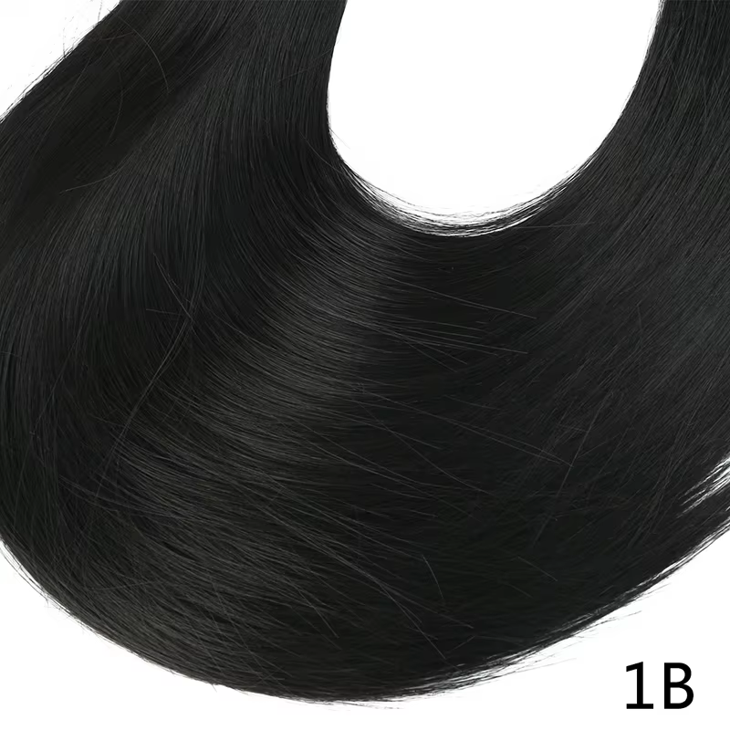 Perruque synthétique U Part élégante de qualité supérieure, demi-toi, demi-bas et tête, Extensions c