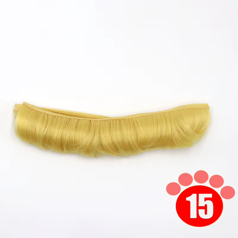 Msiredoll bjd perruque accessoires 1 pièce 5*100 CM cheveux de poupée pour 1/3 1/4 BJD poupée bricol