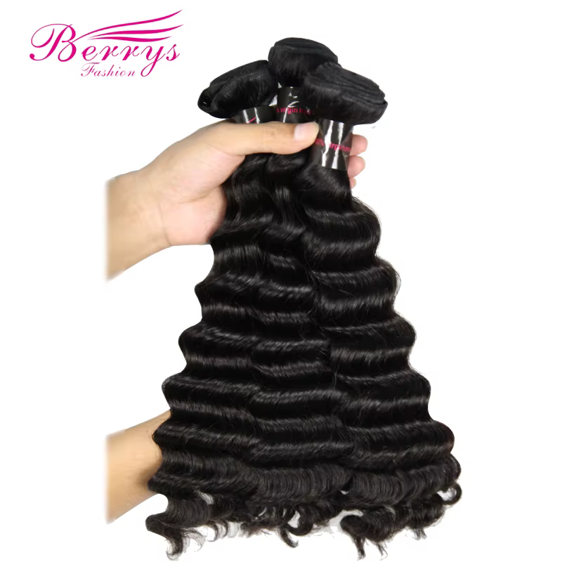 Mèches Loose Wave 100% naturelles vierges-Berrys Fashion | 10-28 pouces, en lot, longues Extensions 