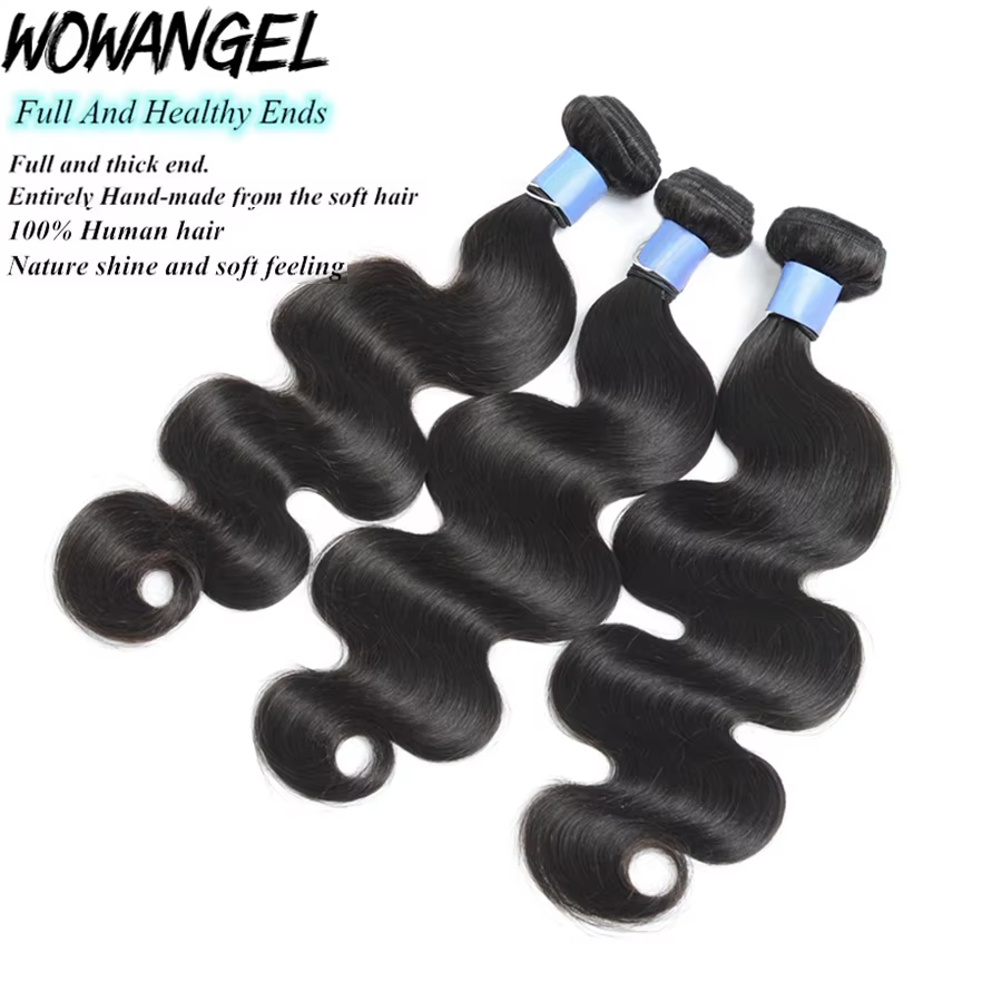 5x 5/6x 6/13x 4/13x6 32 pouces vague de corps paquets de cheveux humains avec HD dentelle frontale b