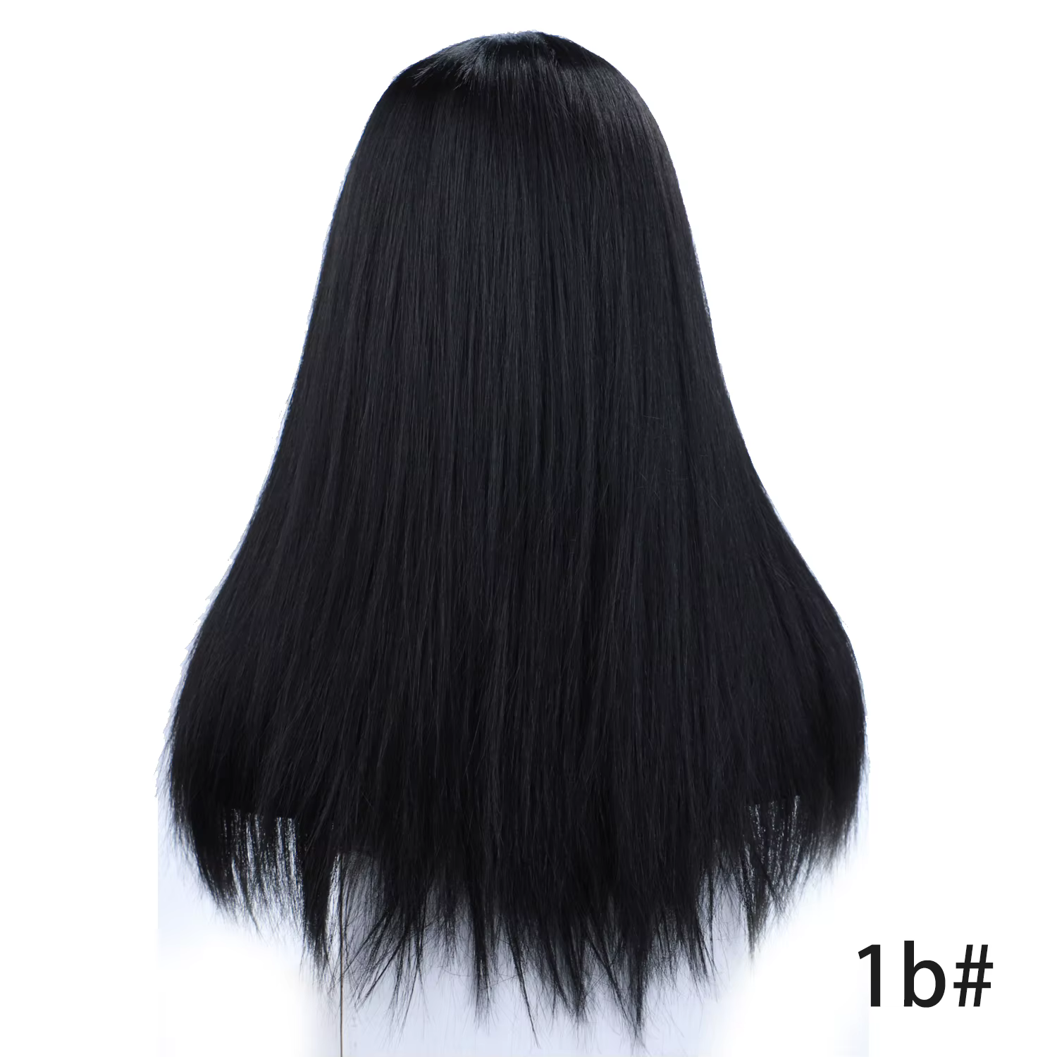 Lydia-Perruques Synthétiques sulfDroites pour Femme, Noir 03/Heat Degré Futura Cheveux Mélangés, Noi