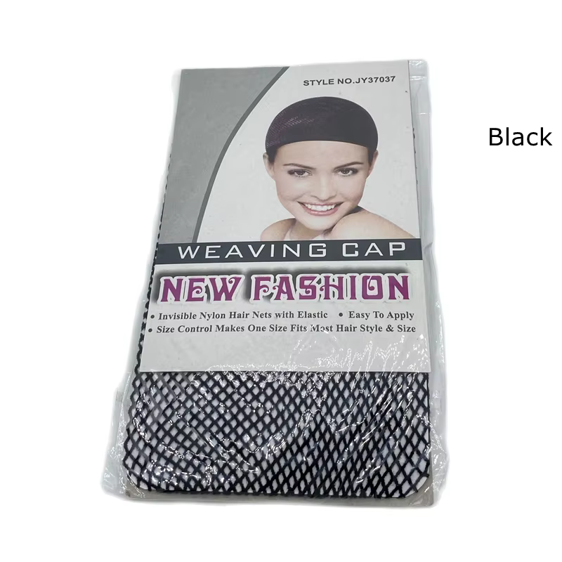 20 paquets nouvelle mode tissage casquette extensible élastique filet à cheveux haut ouvert Snood pe