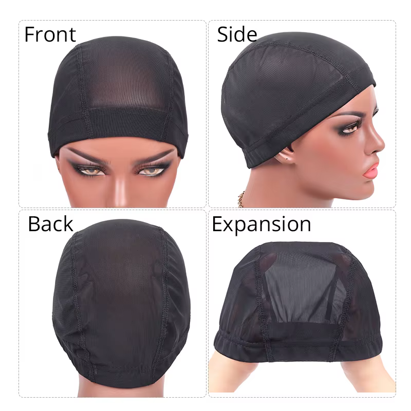 Nunify S/M/L Spandex maille dôme perruque casquette plus facile coudre dans les cheveux extensible t