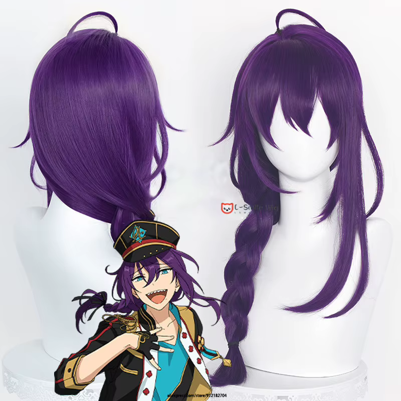 Perruque de Cosplay avec Bonnet, Dessin Animé ES Tsukinaga stabiliser Sena Izumi Kagehira ata ka Har