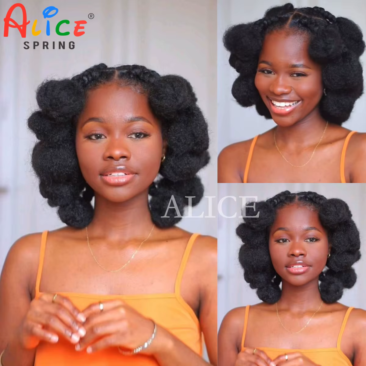 Perruques tressées banary faites à la main pour femmes noires, pleine dentelle synthétique, perruque