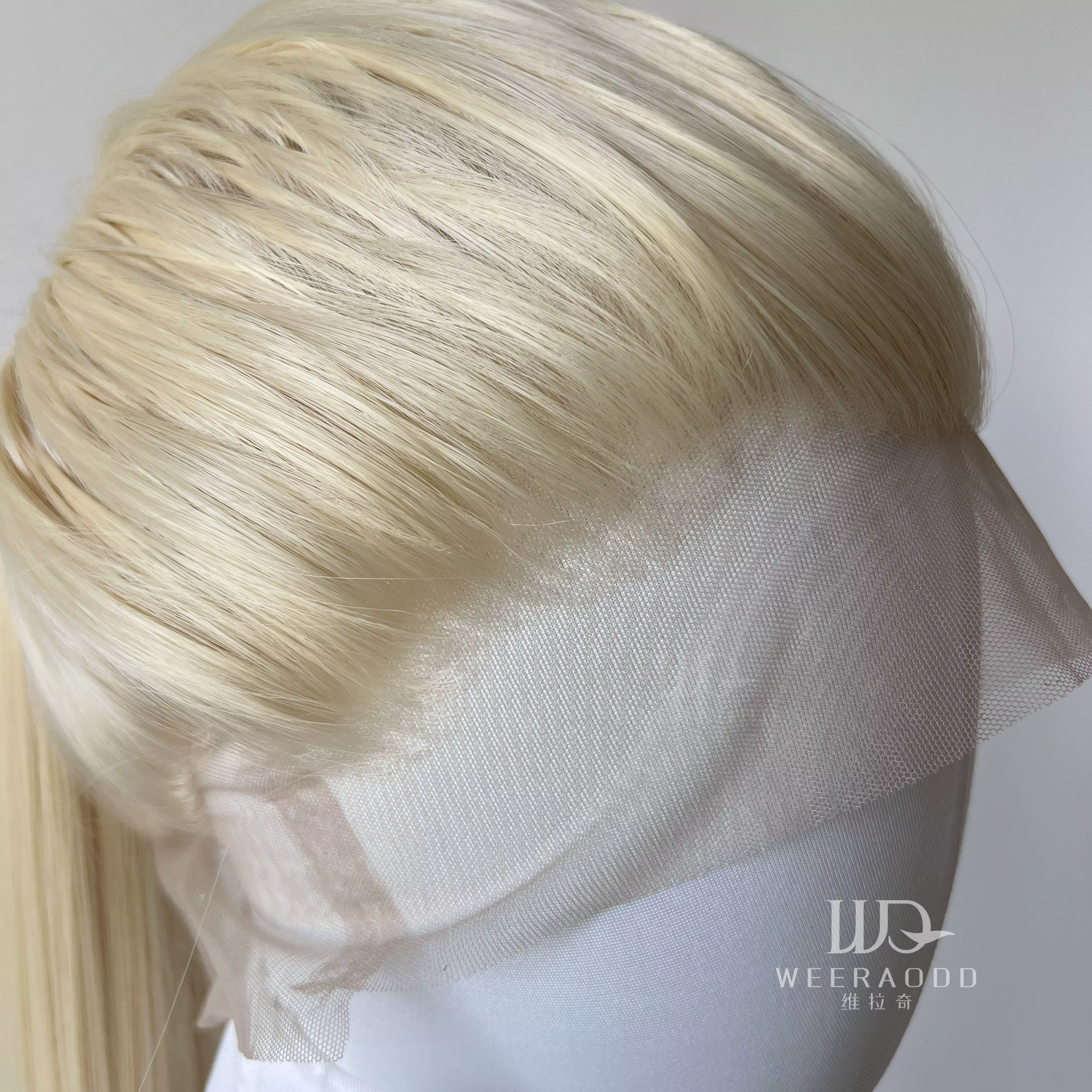 Perruques synthétiques Full Lace de couleur blond clair pour femmes noires, résistantes à la chaleur