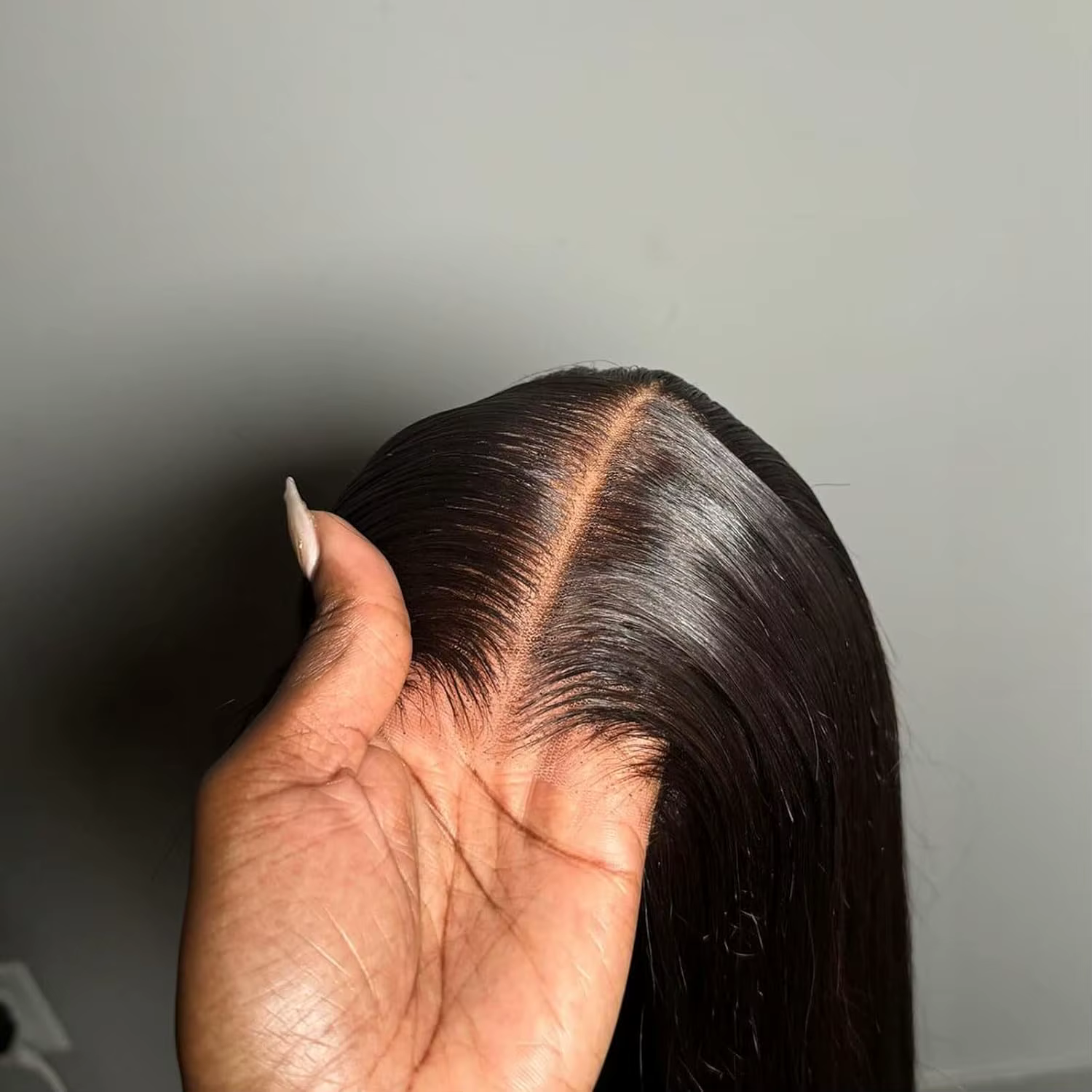 200% densité Wear and Go 5x5 perruque sans colle cheveux humains 40 pouces pré-coupé prêt à porter p