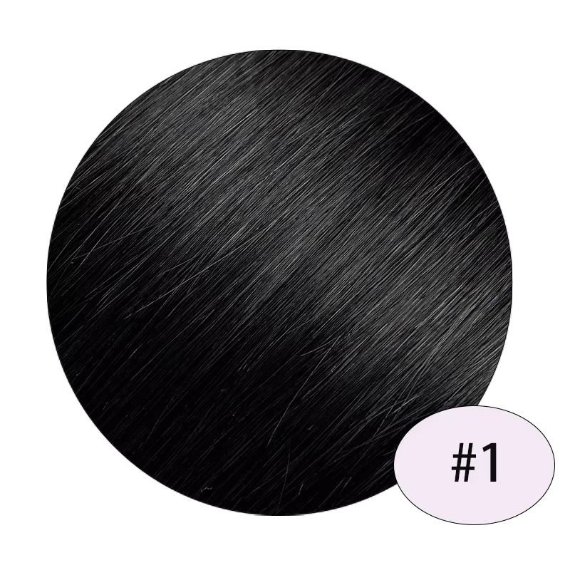 Extensions de cheveux humains à pointe en T, 14 "-26", kératine, cheveux humains Remy lisses, couleu