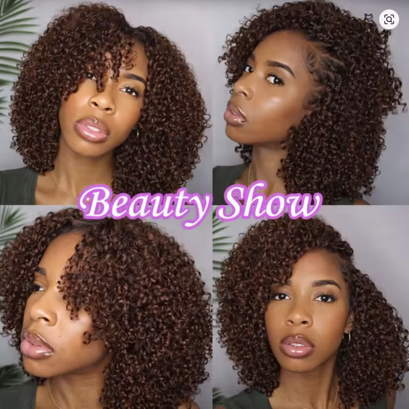 Cheveux humains bouclés en spirales petites, pré-séparés, sans nœuds, pour crochet – Miracle Knot # 