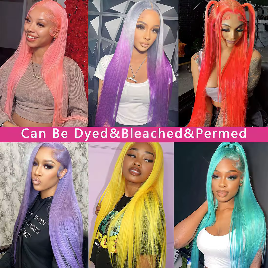 Silkwave HD Transparent 613 Blonde droite 13x4 13x6 dentelle frontale perruques de cheveux humains p
