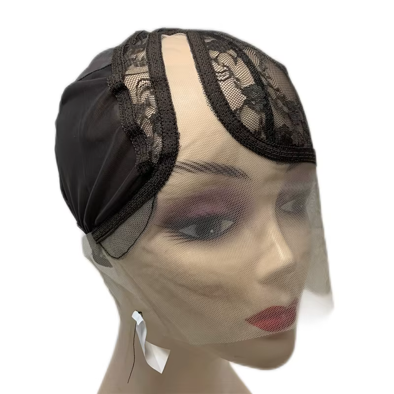 Bonnet filet à cheveux en forme de C pour perruque, casquette en maille