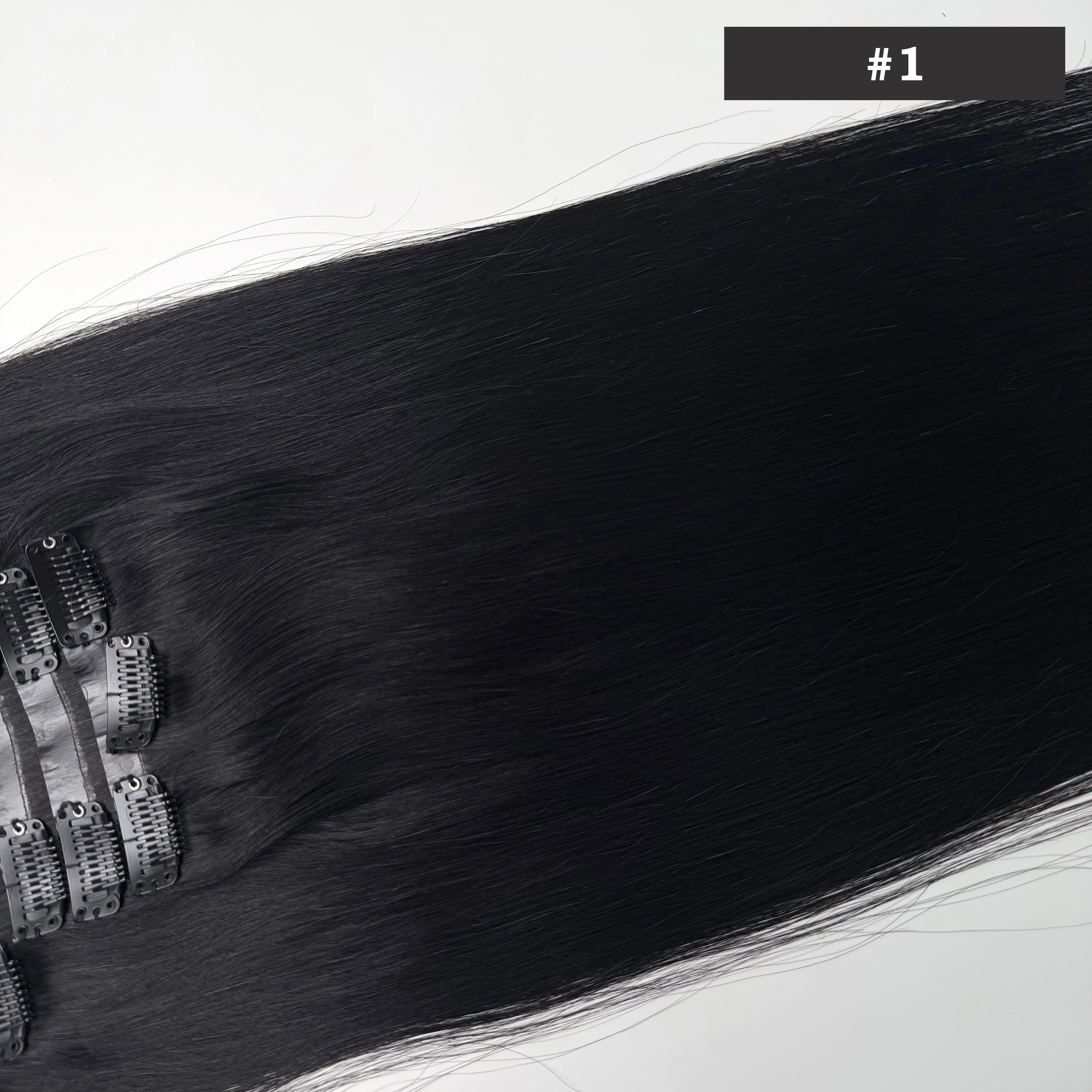 Extensions de cheveux humains européens Remy 100% Eliysako de haute qualité, sans couture, en PU, à 
