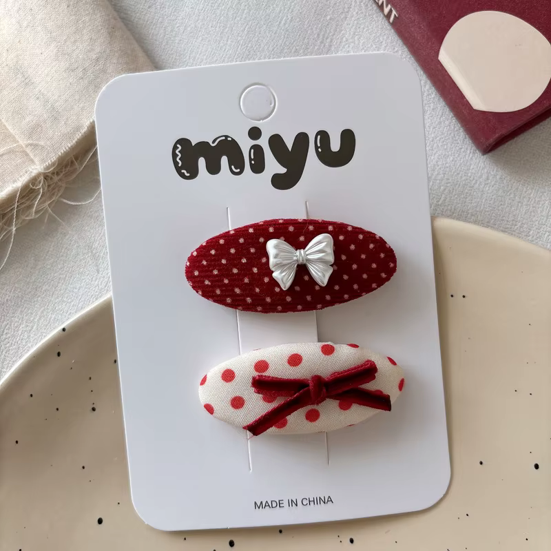 Pinces à cheveux en dentelle rose, 2 pièces, Barrettes coréennes douces et chics BB, épingles à chev