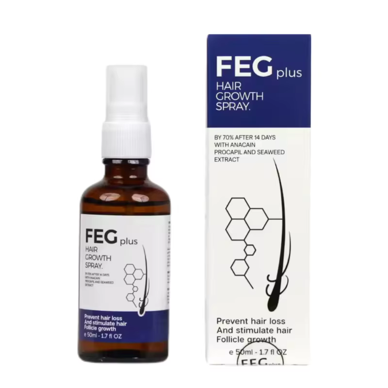 FEG-Huile de Soins Capillaires Biologique, pour Cheveux Longs, pour la Maison, Rotterdam y, 50ml