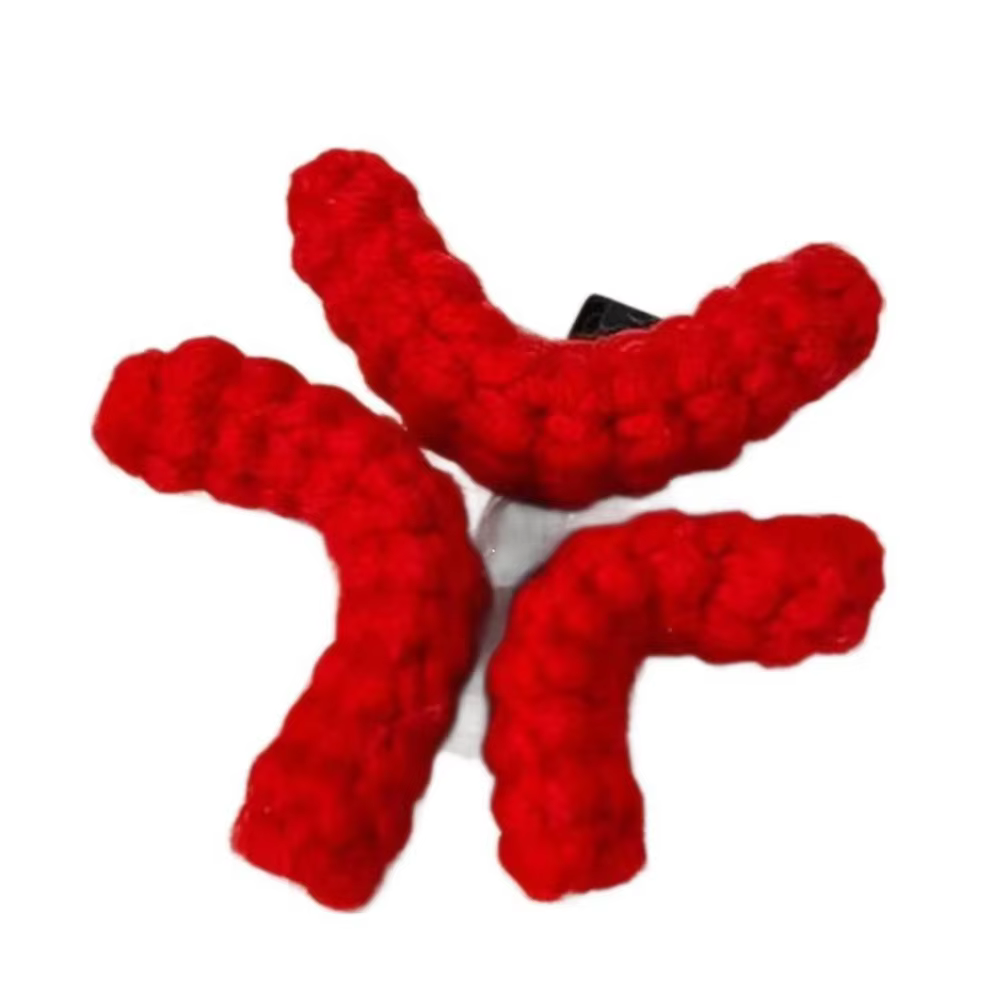 Pince à cheveux bec de canard émotionnelle (motif 'Angry Emotion'), accessoires pour cheveux, pince 
